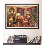 Karácsonyi Santa's Gift 1000 db-os puzzle Clementoni