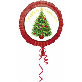 Karácsonyi Tree fólia lufi 43 cm
