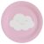 Szivárvány és Felhő Rainbow and Cloud papírtányér 8 db-os 18 cm