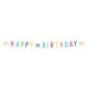 Konfettis Happy Birthday 18 felirat 180 cm