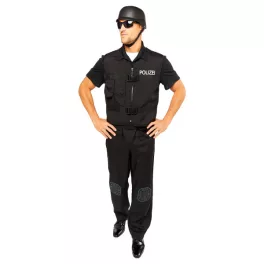 Német rendőr Swat felnőtt jelmez S