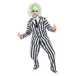 Beetlejuice Striped felnőtt jelmez M/L