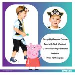 Peppa malac Pirate jelmez 2-3 év