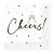 Cheers Dots szalvéta 16 db-os 33x33 cm