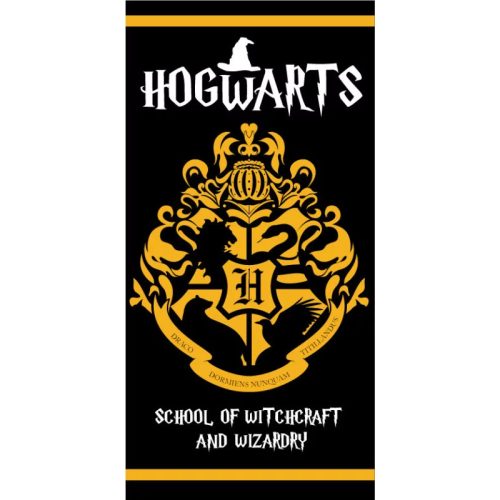 Harry Potter Hogwarts fürdőlepedő, strand törölköző 70x140cm (Fast Dry) 