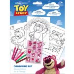  Disney Játékháború Lotso Strawberry színező szett matricával 
