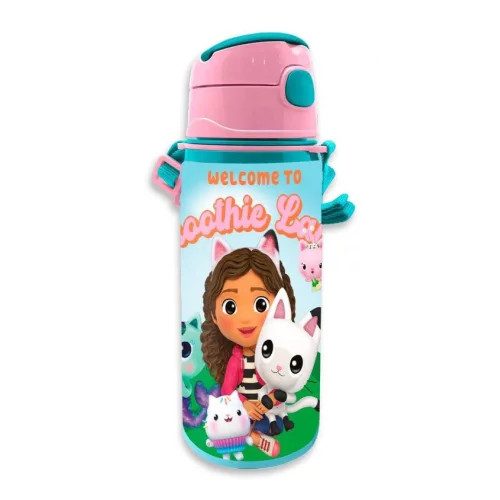 Gabi babaháza alumínium kulacs akasztóval 600 ml 