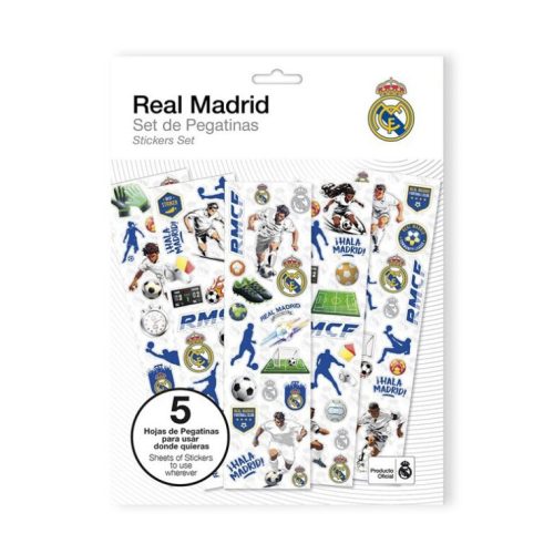 Real Madrid Emblem matrica szett 5 ív