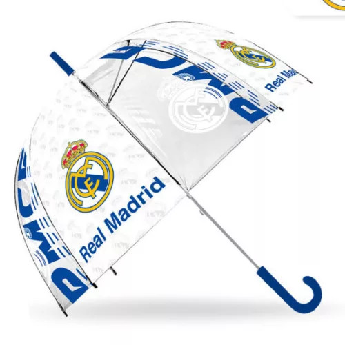 Real Madrid Emblem gyerek átlátszó esernyő Ø70 cm 