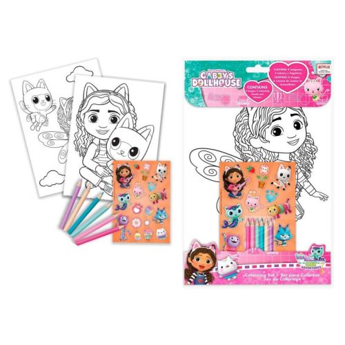 Gabi babaháza Smoothie Land színező + matrica szett