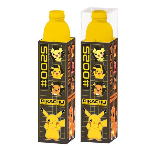 Pokémon Pikachu műanyag kulacs csavaros kupakkal 650 ml