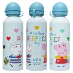 Peppa malac Perfect Day alumínium kulacs ivókupakkal 500 ml