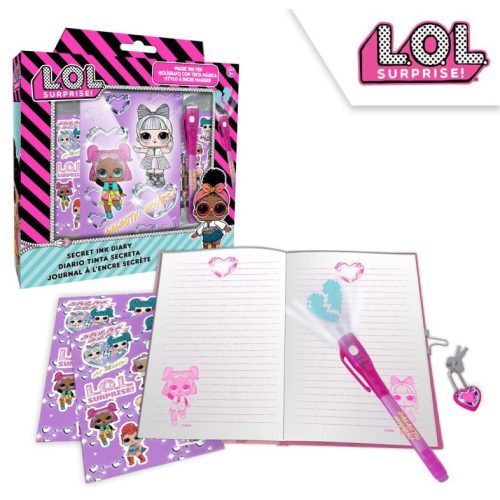 LOL Surprise napló + mágikus toll szett