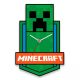 Minecraft Green XL falióra 50 cm 