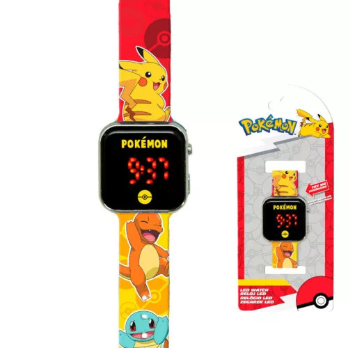 Pokémon Power digitális LED karóra 