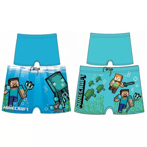 Minecraft gyerek fürdőnadrág, boxer, 6-10 év