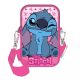  Disney Lilo és Stitch, A csillagkutya Pink Deluxe telefontartó táska 18 cm