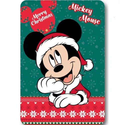 Disney Mickey Festive Karácsony polár takaró 100x140cm 