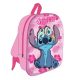  Disney Lilo és Stitch, A csillagkutya Pink Mischief 3D hátizsák, táska 30 cm