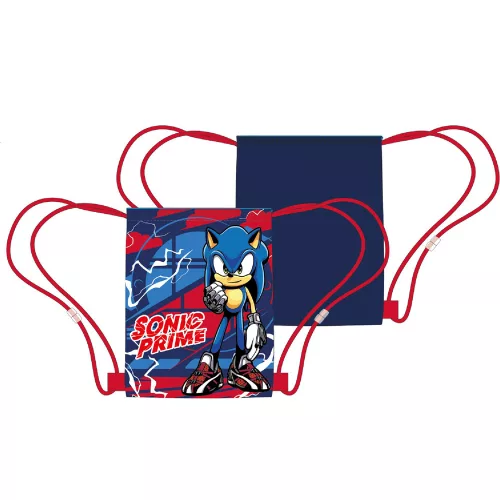 Sonic a sündisznó Prime sporttáska, tornazsák 40 cm
