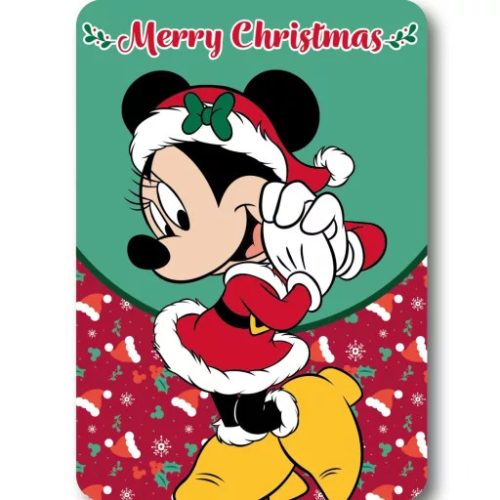  Disney Minnie Merry Moments Karácsony polár takaró 100x140cm 