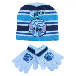   Disney Lilo és Stitch, A csillagkutya Waves gyerek sapka + kesztyű szett