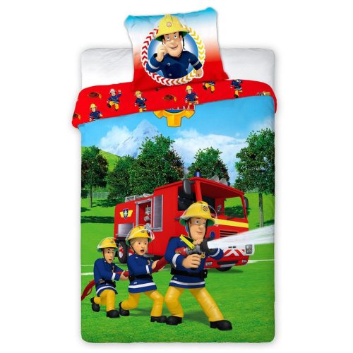 Sam a tűzoltó ágyneműhuzat 140×200cm, 70×90 cm