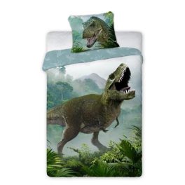   Dinoszaurusz T-Rex Forest ágyneműhuzat 140×200cm, 70×90 cm 