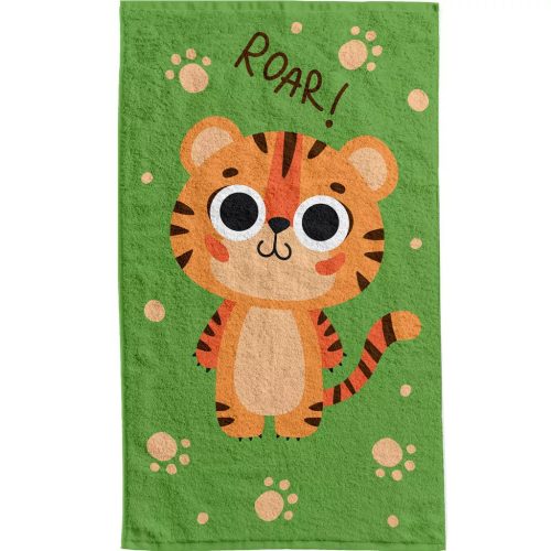 Tigris Roar kéztörlő arctörlő, törölköző 30x50 cm