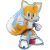Sonic a sündisznó Tails fólia lufi 66 cm
