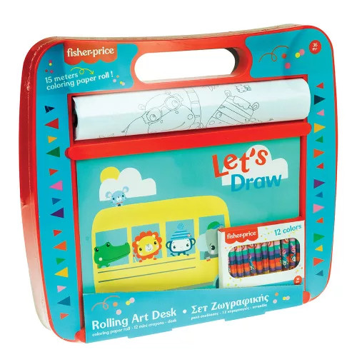 Fisher-Price Let's Draw színező szett 