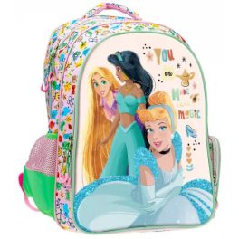 Disney Hercegnők Magic iskolatáska, táska 42 cm 