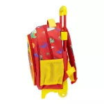 Mancs Őrjárat Dino Rescue gurulós ovis hátizsák, táska 30 cm