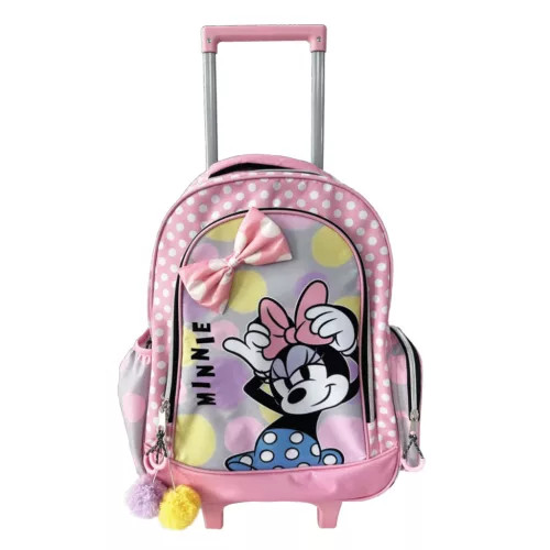Disney Minnie Bowtastic gurulós iskolatáska, táska 46 cm