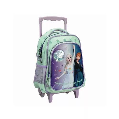  Disney Jégvarázs Idyllic gurulós ovis hátizsák, táska 30 cm