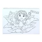 Dóra, a felfedező Jungle A/4 spirál vázlatfüzet 40 lapos matricával