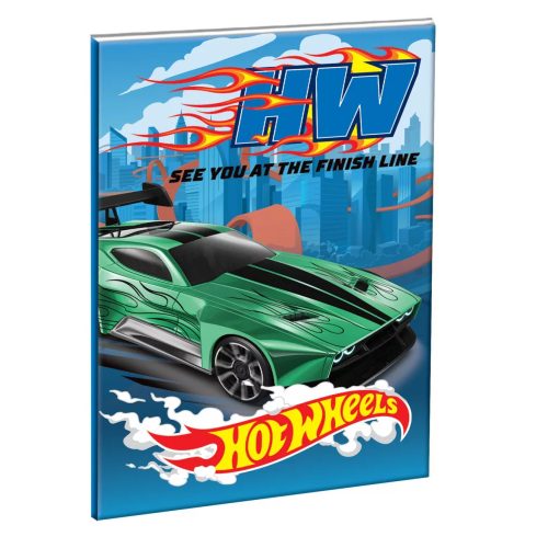 Hot Wheels Race B/5 vonalas füzet 40 lapos 