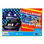 Hot Wheels Challenge A/4 spirál vázlatfüzet 40 lapos matricával