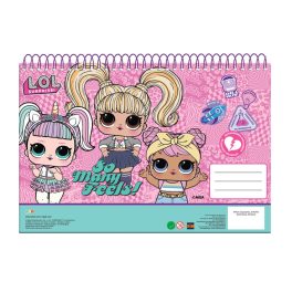 LOL Surprise Many Feels A/4 spirál vázlatfüzet, 30 lapos