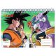 Dragon Ball Namek A/4 spirál vázlatfüzet, 30 lapos 