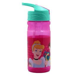   Disney Hercegnők Spring műanyag szívószálas kulacs 500 ml