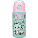 Disney Marie Little Lady alumínium szívószálas kulacs akasztóval 500 mll