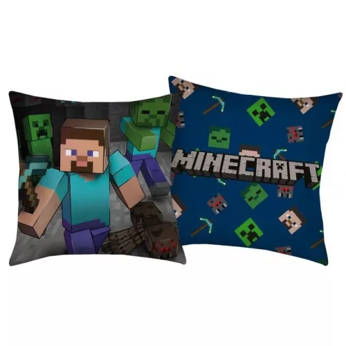 Minecraft párna, díszpárna 40*40 cm 