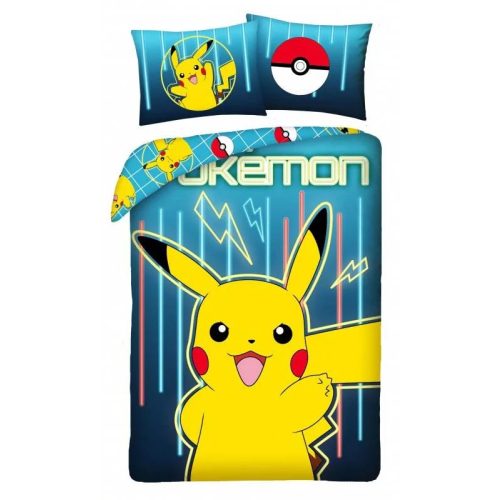 Pokémon ágyneműhuzat 140×200cm, 70×90 cm 