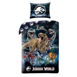   Jurassic World Attack ágyneműhuzat 140×200cm, 70×90 cm microfibre 