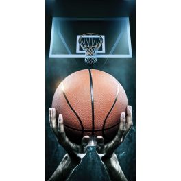   Kosárlabda Backboard fürdőlepedő, strand törölköző 70x140cm