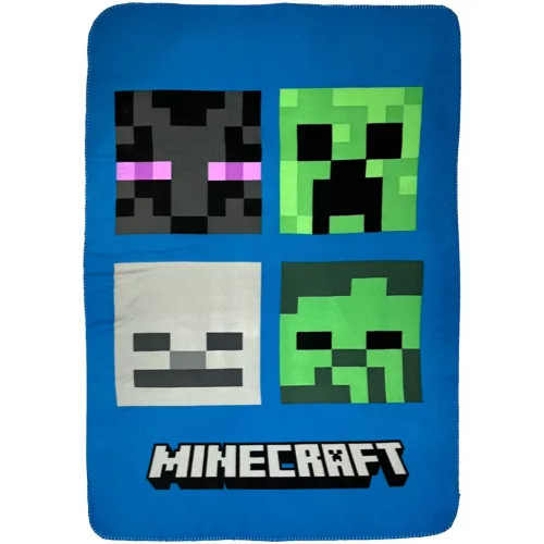 Minecraft Hostile Mobs polár takaró 100*150cm