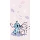 Disney Lilo és Stitch, A csillagkutya Pink fürdőlepedő, strand törölköző 70x140cm 