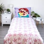 Disney Hercegnők Ariel Pink ágyneműhuzat 140×200cm, 70×90 cm