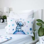 Disney Lilo és Stitch, A csillagkutya Rainbow gyerek, ovis ágyneműhuzat 100×135 cm, 40×60 cm
